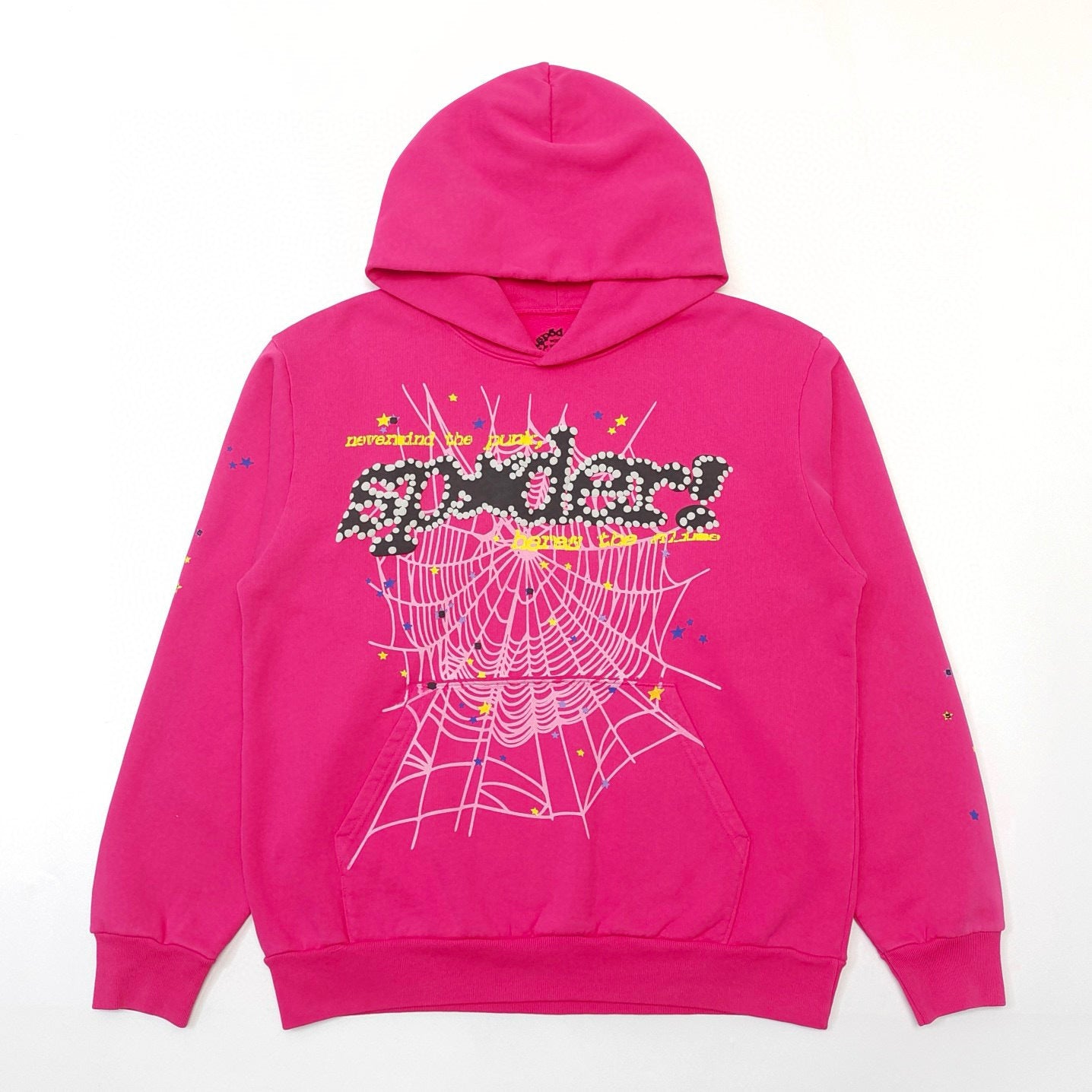 V2 Pink Web Hoodie